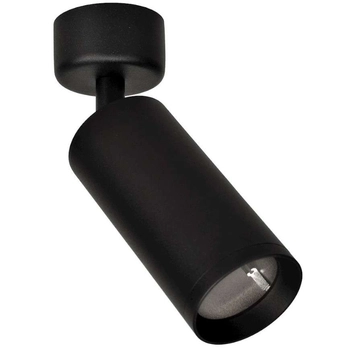 Spot LAMPA sufitowa MICA ML6088 + ML6093 Milagro metalowa OPRAWA tuba + pierścień czarny chrom