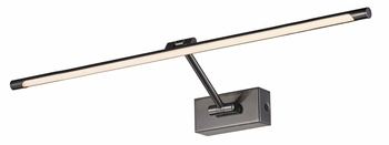 Ścienna lampa nowoczesna Davinci do sypialni LED 16W czarna