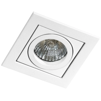 Lampa wpuszczana Paco AZ0796 square z regulacją do kuchni biała