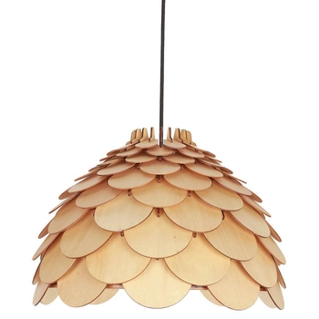 LAMPA wisząca BURGO LP-101335/1P L Light Prestige ananas boho drewno