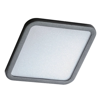 Czarna lampa wpustowa Slim LED 12W oprawa do wbudowania