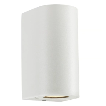 Zewnętrzna lampa ścienna tuba Canto 49721001 IP44 na elewację biały