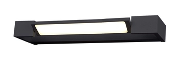Czarna lampa łazienkowa Dali LED 9W listwa nad lustro
