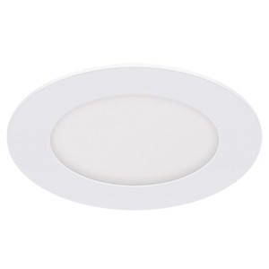 Sufitowa LAMPA wpust SLIM LED C 02810 Ideus okrągła OPRAWA metalowa LED 6W 2700K oczko minimalistyczne białe