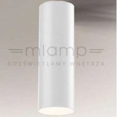 Downlight LAMPA sufitowa SUWA 7722 Shilo łazienkowa OPRAWA tuba IP44 biała