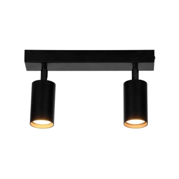 Sufitowa lampa kierunkowa Monti K-4726 Kaja czarne tuby do przedpokoju