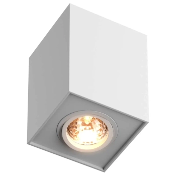 Sufitowa lampa metalowa Quadro H-SL 89200-WH minimalistyczna biała 