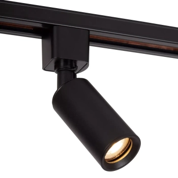 Jednoobwodowa lampa sufitowa do systemu szynowego RITMO 09960/01/30 czarna