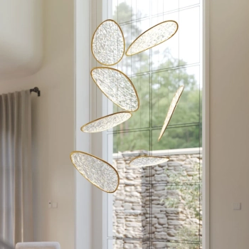 Jadalniana lampa wisząca EMPIRE P0635D LED 121W 3000K złota