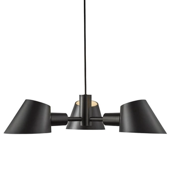 Wisząca lampa potrójna Stay 2120703003 nad stół czarny