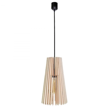 Wisząca lampa loftowa 137623620231 nad łóżko drewno