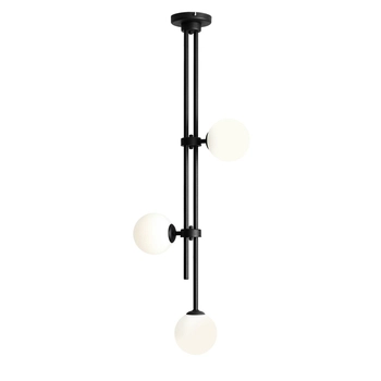 Sufitowa lampa loftowa Harmony 1073PL_E1 Aldex szklane kule czarna biała