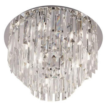 Plafon LAMPA sufitowa MONACO C0136 Maxlight kryształowa OPRAWA glamour crystal przezroczysta