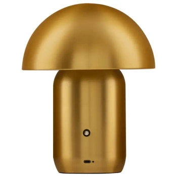 Nocna lampka grzybek LOMENTA LE45582 LED 2W 3000K USB dotykowa złota