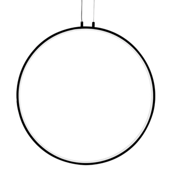 Lampa wisząca ring Circulo MSE010100373 Moosee LED 43W 3000K czarna