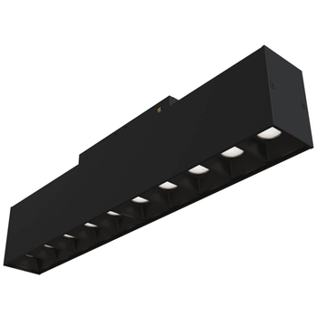 Owalna lampa szynowa ścieżka świetlna Points TR082-1-6W3K-M-B LED 6W 3000K  czarny
