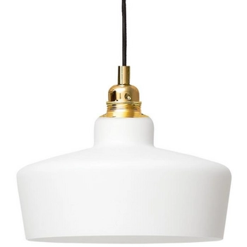 Kuchenna lampa wisząca LONGIS 10880105 szklany zwis biało złoty