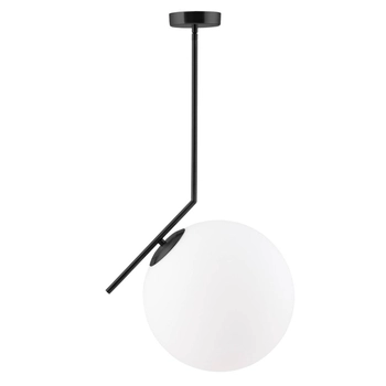 Loftowa lampa wisząca Solaris ST-9228-BLACK Step ball do sypialni czarna