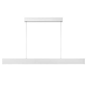 Biała lampa wisząca Raya minimalistyczna LED 36W 2700K do holu