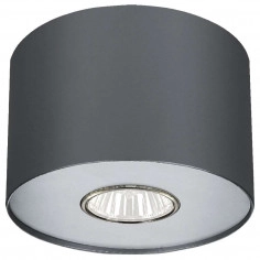 Downlight LAMPA sufitowa POINT 6006 Nowodvorski metalowa OPRAWA tuba grafitowa