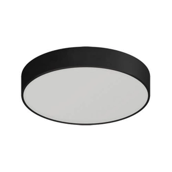 LAMPA plafon TOTEM LED C 03927 Ideus metalowa OPRAWA sufitowa LED 24W 4000K plafoniera okrągła czarna
