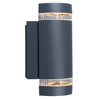 Lampa zewnętrzna FOCUS 5604011118 ścienna tuba elewacyjna IP44 szara