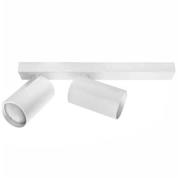 Minimalistyczna lampa sufitowa Bora 1629 cylindryczne tubki biały