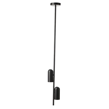 Podwójna lampa wisząca VIVI AZ5728 Azzardo tuby regulowana metal czarny
