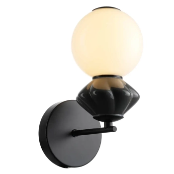 Ceramiczna lampa ścienna Balos WL-94921-1B-BK LED 5W 3000K czarny