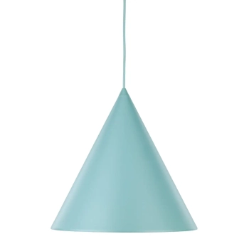 Trójkątna lampa wisząca CONO 10063 do salonu miętowy