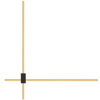 Minimalistyczna lampa ścienna ZALMARA LE45458 LED 20W 2700-4000K złota