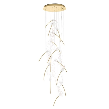 Sypialniana lampa wisząca Tulippe MSE1501100171 Moosee tulipany złote