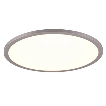 Minimalistyczny plafon Yuma 641710287 Trio LED 20W 3000-6500K biały srebrny