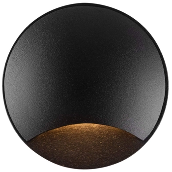 Lampa schodowa zewnętrzna Biscotti O035-L3B3K LED 3W 3000K IP54 czarna