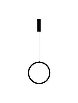 Nowoczesna lampa pionowy ring Autlan LE42771 LED 25W czarny 