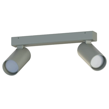 Sufitowa lampa podwójna Fourty 11466 z regulacją do gabinetu jedwabisty grafit