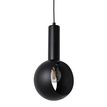 Lampa zwisowa Vitrum 41108 ball do salonu bubble metalowa czarna