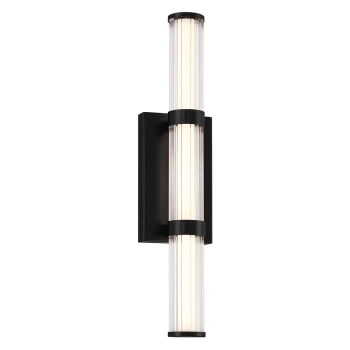 Lampa przyścienna Fayton QN-FAYTON-M-BK LED 21,6W 3000K IP44 tuba czarny