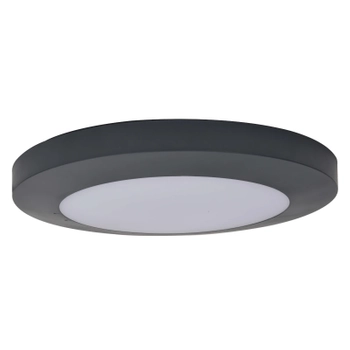 Okrągły plafon tarasowy KAYAH 6392202457 Lutec LED 16,5W 3000K IP54 szary