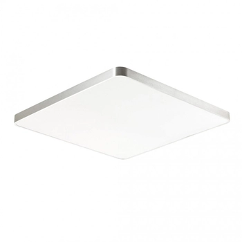 Srebrny plafon pokojowy Sierra LED 20W 4000K sufitowa lampa srebrna