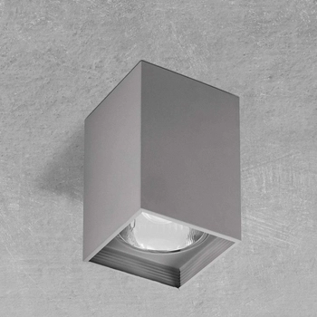 Spot LAMPA sufitowa MADDOX 2487 Rabalux prostokątna OPRAWA metalowa kostka downlight cube szary