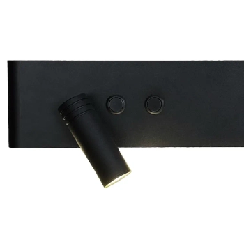 Do czytania lampka naścienna Resort ML1570 LED 10W+3W 4000K czarny