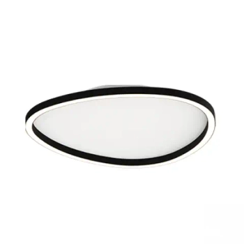 Nowoczesny plafon sufitowy 23205 LED 29W 3000K do przedpokoju czarny
