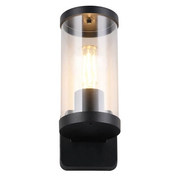 Zewnętrzna lampa przyścienna Bonito R21596132 IP44 czarny