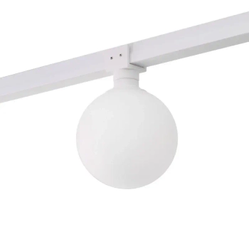 2-fazowa lampa sufitowa do szyn SAMI AZ7223 biała LED 7W 3000K IP65 kulista