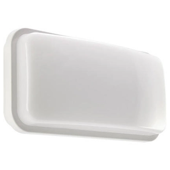 Elewacyjna LAMPA zewnętrzna ALBIN 03691 Ideus prostokątna OPRAWA metalowa LED 20W 4000K outdoor IP55 biała