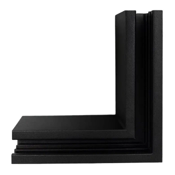 Natynkowy narożnik typu L do szynoprzewodów Magnetic Track ML2165 czarny