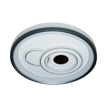Ledowy plafon do jadalni Porta PLF-19678-WH-BL LED 38W 3000-6500K szary
