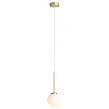 Modernistyczna kula BOSSO 1087XXS40 Aldex szklana balls mosiądz