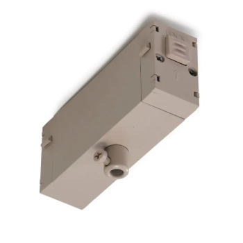 Jednofazowy adapter BETA TRACK do szynoprzewodów beżowy AZ7325